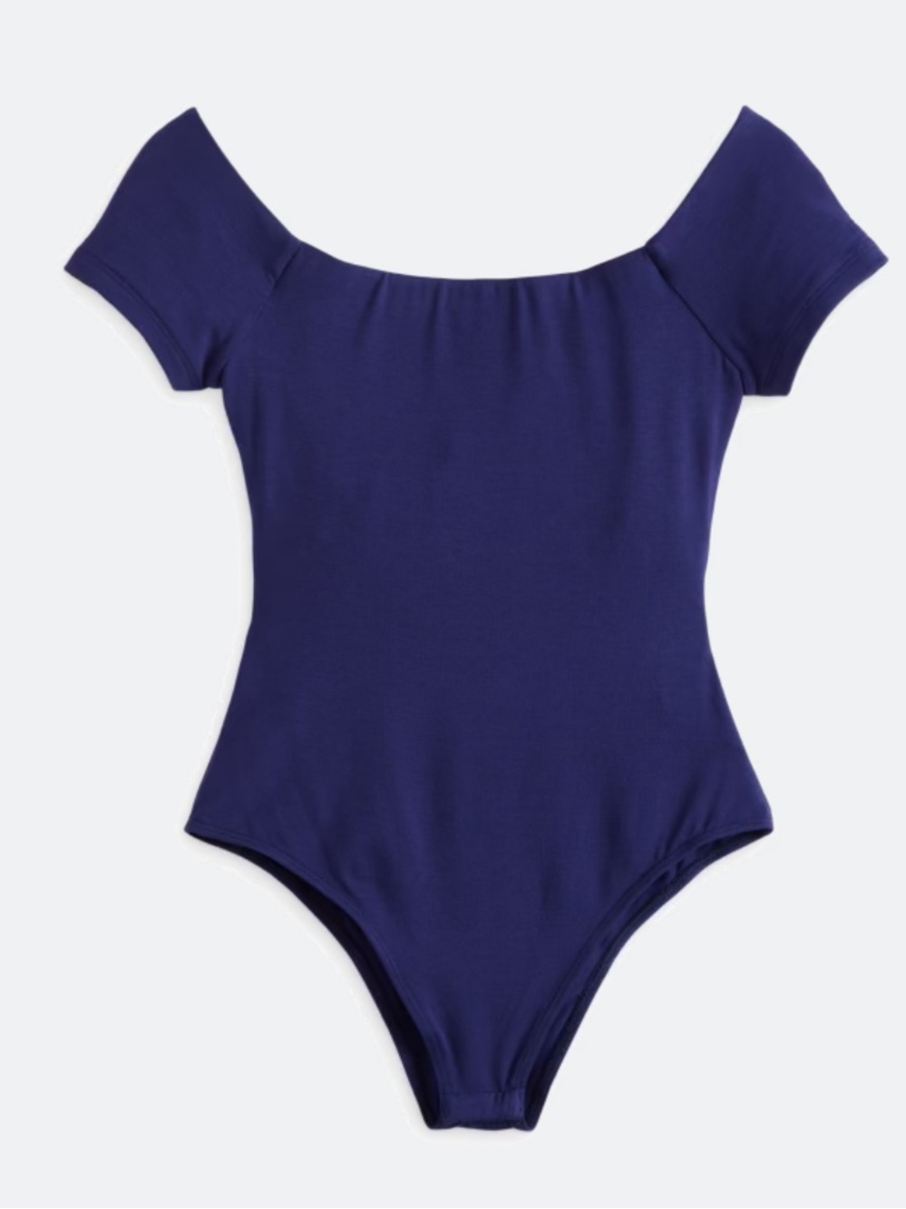 Lush Off-the-Shoulder Short Sleeve Bodysuit